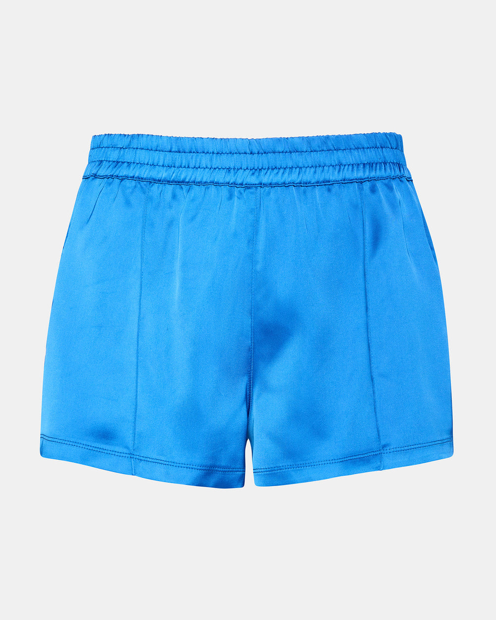 BECKHAM Blue Women's Athletic Track Shorts